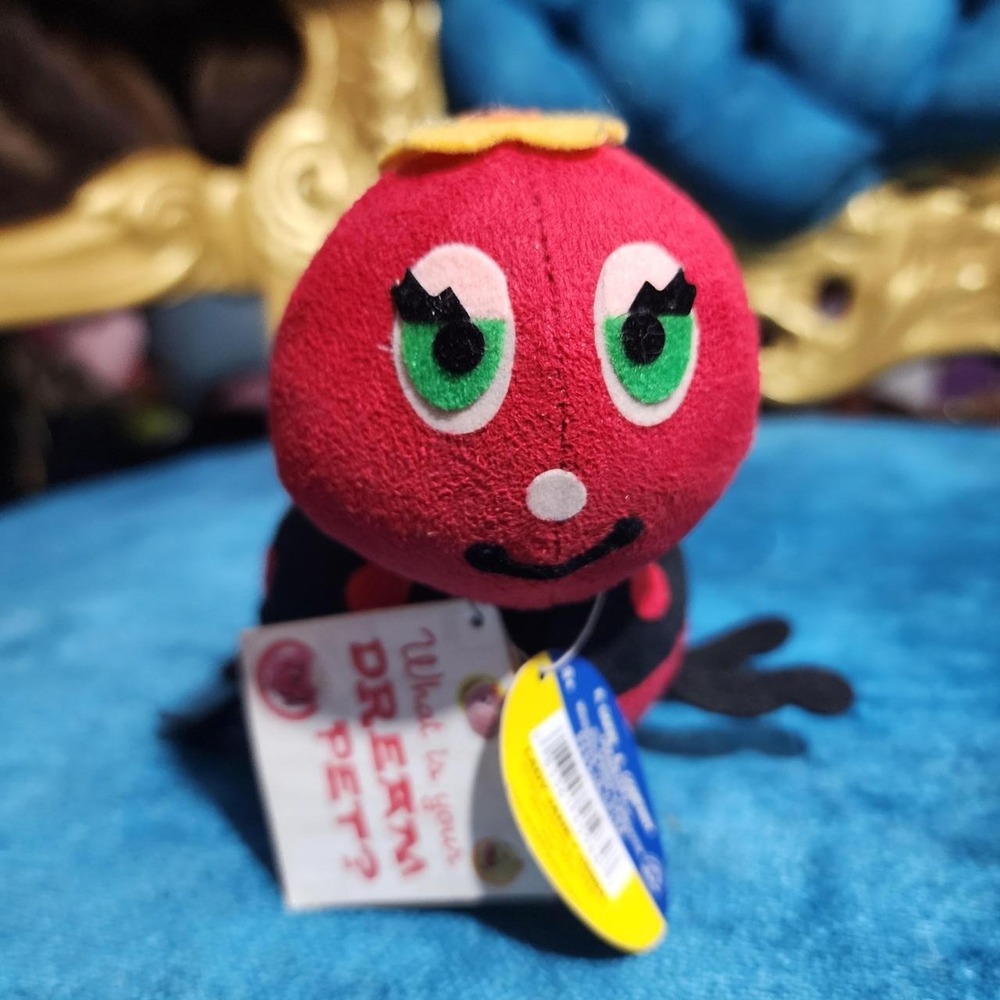 Vintage 90s Ladybug Dream Pet Plushie